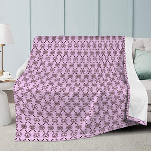 Classic Pink Fleece Blanket